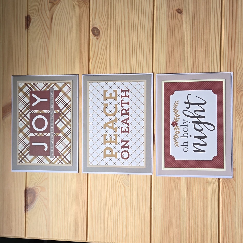 Handmade Christmas Cards 5x7